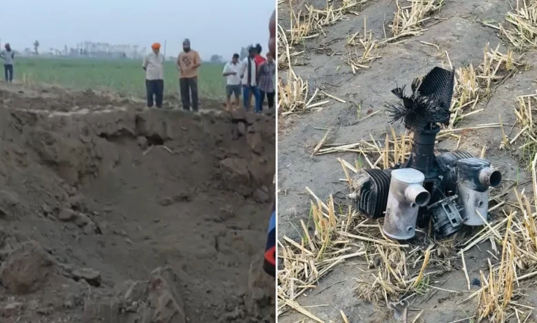 ਗੁਰਦਾਸਪੁਰ 'ਚ ਧਮਾਕਿਆਂ ਦੀ ਗੂੰਜ, ਚਾਰ ਕਿਲੋਮੀਟਰ ਤੱਕ ਘਰਾਂ ਦੇ ਟੁੱਟੇ ਸ਼ੀਸ਼ੇ; ਖੇਤ 'ਚ ਬਣਿਆ 15 ਫੁੱਟ ਡੂੰਘਾ ਟੋਆ