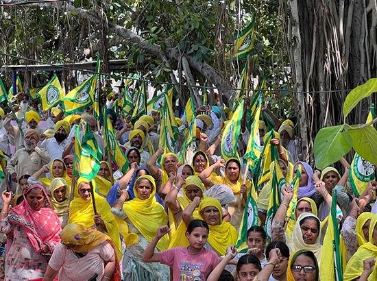 ਝੱਖੜ ਅਤੇ ਮੀਂਹ ਨਾਲ ਹੋਏ ਵੱਡੇ ਨੁਕਸਾਨ ਦੇ ਬਾਵਜੂਦ ਜਿਉਂਦ ਮੋਰਚੇ ਤੇ ਬੈਠੇ ਕਿਸਾਨਾਂ ਦੇ ਹੌਸਲੇ ਬੁਲੰਦ 