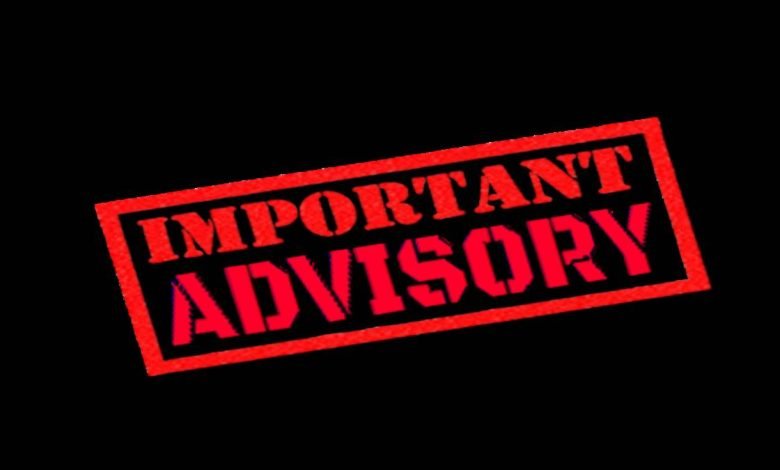 ਫਾਜ਼ਿਲਕਾ ਪ੍ਰਸ਼ਾਸਨ ਵਲੋਂ ਅਲਰਟ ਜਾਰੀ, ਬਿਨਾਂ ਕਿਸੇ ਜ਼ਰੂਰੀ ਕੰਮ ਤੋਂ ਬਾਹਰ ਸੜਕਾਂ 'ਤੇ ਨਾ ਨਿਕਲਣ ਸਬੰਧੀ ਅਡਵਾਈਜ਼ਰੀ ਕੀਤੀ ਜਾਰੀ