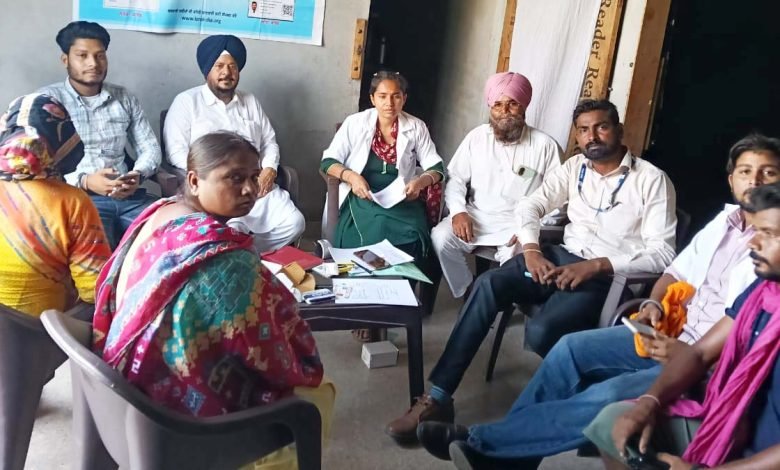 ਘਰ ਬੈਠੇ ਸਰਕਾਰੀ ਸੁਵਿਧਾਵਾਂ ਦੇਣ ਲਈ ਇਸਰਾ ਸੰਸਥਾ ਲਗਾਇਆ ਕੈਂਪ