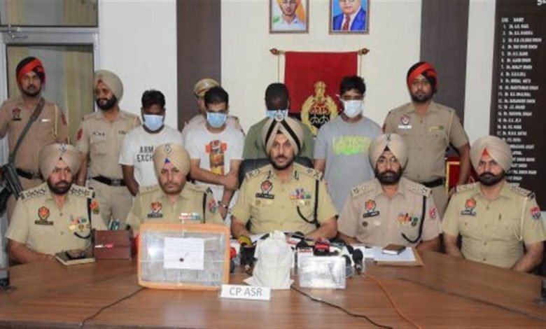 ਨਸ਼ੀਲੇ ਪਦਾਰਥਾਂ ਤੇ ਹਵਾਲਾ ’ਚ ਸ਼ਾਮਲ ਨਾਈਜੀਰੀਅਨ ਸਣੇ ਛੇ ਵਿਅਕਤੀ ਗ੍ਰਿਫ਼ਤਾਰ