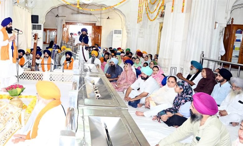 ਸ੍ਰੀ ਅਕਾਲ ਤਖ਼ਤ ਸਾਹਿਬ ਦੇ ਸਥਾਪਨਾ ਦਿਵਸ ਮੌਕੇ ਸ਼੍ਰੋਮਣੀ ਕਮੇਟੀ ਵੱਲੋਂ ਸਮਾਗਮ