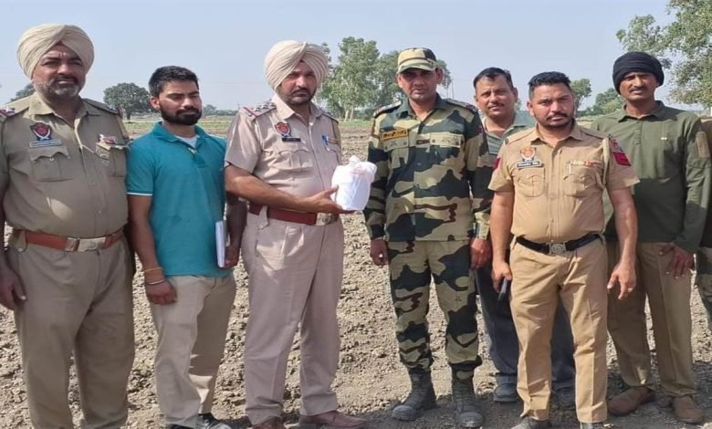 ਤਰਨਤਾਰਨ ਜ਼ਿਲ੍ਹੇ ਦੀਆਂ ਦੋ ਥਾਵਾਂ ਤੋਂ ਬੀਐੱਸਐੱਫ ਨੇ ਬਰਾਮਦ ਕੀਤੀ ਹੈਰੋਇਨ