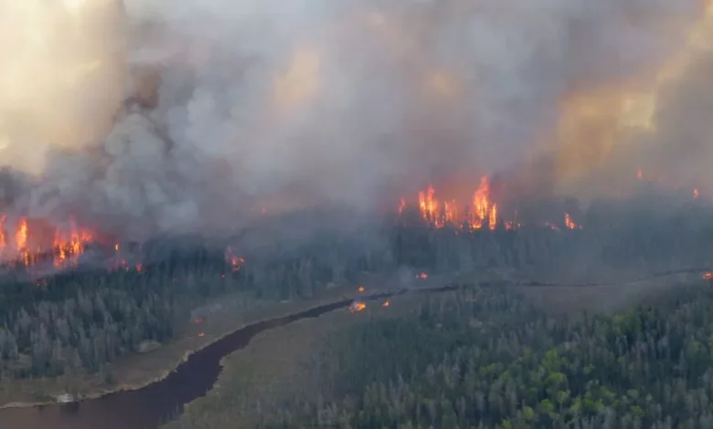 ਕੈਨੇਡਾ ਦੇ ਜੰਗਲਾਂ ਦੀ ਅੱਗ ਹੋਈ ਬੇਕਾਬੂ, ਹਜ਼ਾਰਾਂ ਲੋਕਾਂ ਨੂੰ ਕੱਢਿਆ ਗਿਆ ਸੁਰੱਖਿਅਤ ਬਾਹਰ; ਵਧਿਆ ਪ੍ਰਦੂਸ਼ਣ