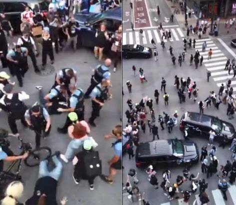 ਅਮਰੀਕਾ ਵਿਚ ਲੋਕਾਂ ਦਾ ਰੋਸ ਹੋਰ ਵਧਿਆ, ਪੁਲਿਸ ਵਿਚ ਗਹਿਗੱਚ ਝੜਪ ਅਮਰੀਕਾ ਵਿਚ ਲੋਕਾਂ ਦਾ ਰੋਸ ਹੋਰ ਵਧਿਆ, ਪੁਲਿਸ ਵਿਚ ਗਹਿਗੱਚ ਝੜਪ