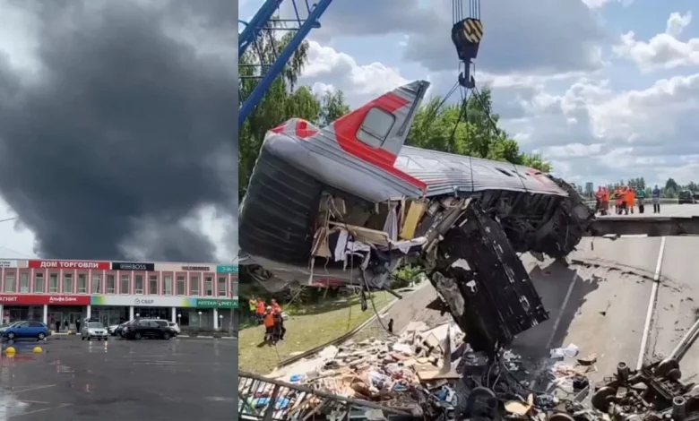 ਰੂਸ ’ਚ ਹਵਾਈ ਫ਼ੌਜ ਦੇ ਅੱਡੇ ’ਤੇ ਯੂਕਰੇਨ ਦਾ ਵੱਡਾ ਹਮਲਾ, ਪਰਮਾਣੂ ਹਮਲੇ ’ਚ ਸਮਰੱਥ 40 ਜਹਾਜ਼ਾਂ ਨੂੰ ਬਣਾਇਆ ਨਿਸ਼ਾਨਾ