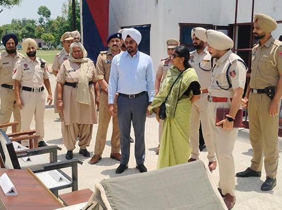 ਜੇਲ੍ਹ ਵਿਭਾਗ ਦੇ ਪ੍ਰਮੁੱਖ ਸਕੱਤਰ ਤੇ ਏ.ਡੀ.ਜੀ.ਪੀ. ਜੇਲ੍ਹਾਂ ਵੱਲੋਂ ਕੇਂਦਰੀ ਜੇਲ੍ਹ ਦਾ ਨਿਰੀਖਣ