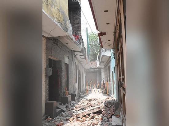 ਨਸ਼ਾ ਤਸਕਰ ਦੀ ਗੈਰ-ਕਾਨੂੰਨੀ ਉਸਾਰੀ ਢਾਹੀ