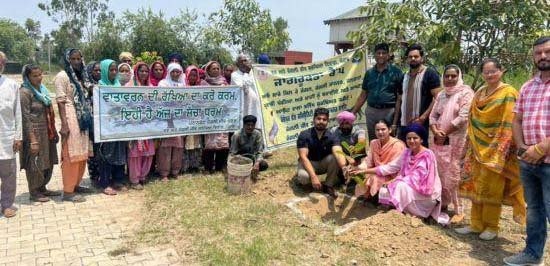 ਕੇਸ਼ੋਪੁਰ ਛੰਬ ਵਿਖੇ ਮਨਾਇਆ ਗਿਆ ਪਰਿਆਵਰਨ ਦਿਹਾੜਾ