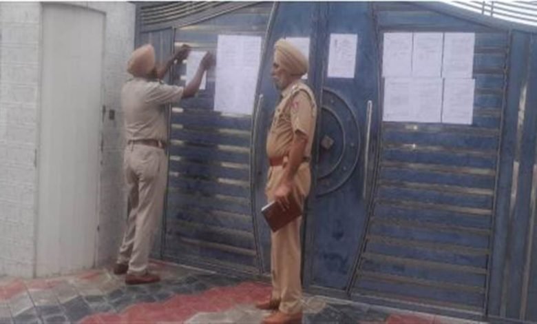 ਪੰਜ ਨਸ਼ਾ ਤਸਕਰਾਂ ਦੀ 9 ਕਰੋੜ ਤੋਂ ਵੱਧ ਦੀ ਜਾਇਦਾਦ ਫਰੀਜ਼