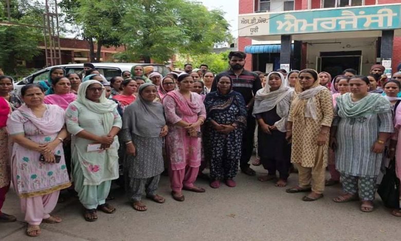 ਮੀਟਿੰਗ ਦੌਰਾਨ ਆਂਗਨਵਾੜੀ ਵਰਕਰ ਨੂੰ ਪਿਆ ਦਿਲ ਦਾ ਦੌਰਾ, ਮੌਤ