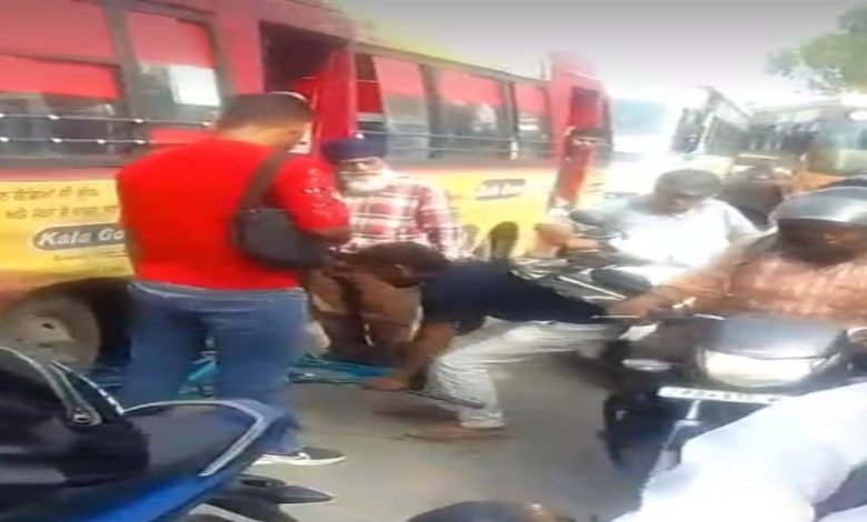 ਸਿਟੀ ਬੱਸ ਦੀ ਟੱਕਰ ਨਾਲ ਸਾਈਕਲ ਸਵਾਰ ਫੱਟੜ