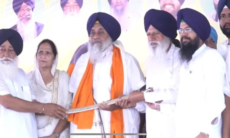 ਅਕਾਲੀ ਦਲ ਨੂੰ ਕਮਜ਼ੋਰ ਕਰਨ ਲਈ 2015 ’ਚ ਕਰਵਾਈਆਂ ਸਨ ਬੇਅਦਬੀ ਦੀਆਂ ਘਟਨਾਵਾਂ : ਸੁਖਬੀਰ ਬਾਦਲ