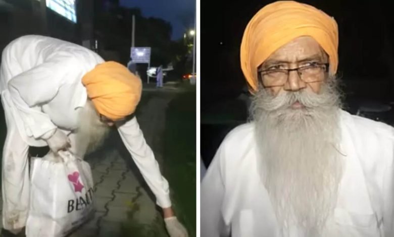 ਚੰਡੀਗੜ੍ਹ ਦੀਆਂ ਸੜਕਾਂ ਤੋਂ ਕੂੜਾ ਚੁੱਕ ਰਹੇ ਪੰਜਾਬ ਪੁਲਿਸ ਦੇ ਸਾਬਕਾ DIG