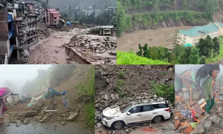 ਹਿਮਾਚਲ 'ਚ ਭਾਰੀ ਮੀਂਹ ਨੇ ਮਚਾਈ ਤਬਾਹੀ, ਚੰਬਾ 'ਚ ਫਟਿਆ ਬੱਦਲ, ਤਿੰਨ ਹਾਈਵੇਅ ਸਮੇਤ 468 ਸੜਕਾਂ ਬੰਦ, ਹੁਣ ਤੱਕ 121 ਦੀ ਮੌਤ, ਤਸਵੀਰਾਂ 'ਚ ਦੇਖੋ ਤਬਾਹੀ