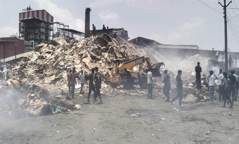 ਸਤਿਕਾਰ ਪੇਪਰ ਮਿੱਲ ’ਚ ਅਚਾਨਕ ਲੱਗੀ ਅੱਗ