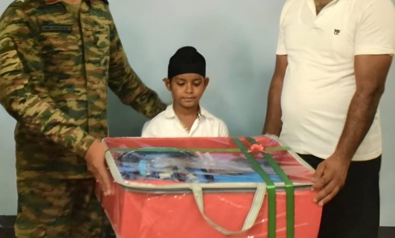 Sometimes, courage wears the face of a Child