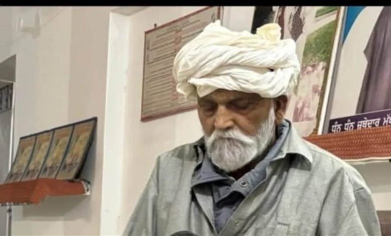 ਬਾਬਾ ਸ਼ਿਵ ਸਿੰਘ ਜੀ ਬੋਹੜੀ ਸਾਹਿਬ ਵਾਲੇ ਨਿੱਕੇ ਘੁੰਮਣ ਵਾਲੇ ਗੁਰੂ ਚਰਨਾਂ 'ਚ ਜਾ ਬਿਰਾਜੇ, ਸਸਕਾਰ ਅੱਜ