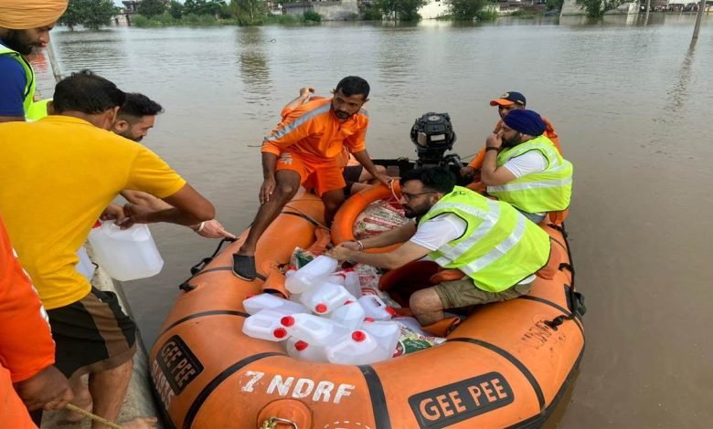 ਰਾਵੀ ਤੋਂ 15 ਕਿਲੋਮੀਟਰ ਦੂਰ ਅਜਨਾਲਾ ਤੱਕ ਪਹੁੰਚਿਆ ਹੜ੍ਹ ਦਾ ਪਾਣੀ