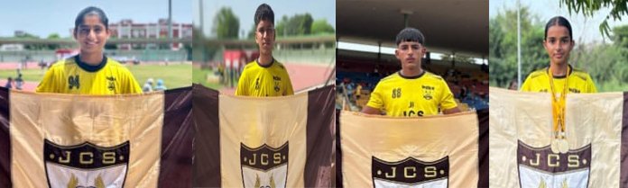 ਜੋਗਿੰਦਰਾ ਕਾਨਵੈਂਟ ਸਕੂਲ ਦੇ ਚਾਰ ਖਿਡਾਰੀ ਸੀ.ਆਈ.ਐੱਸ.ਸੀ.ਈ ਨੈਸ਼ਨਲ ਅਥਲੈਟਿਕਸ ਲਈ ਚੁਣੇ ਗਏ
