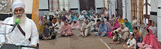 ਡੇਰਾ ਸ਼੍ਰੀ ਭਜਨਗੜ੍ਹ ਸਾਹਿਬ ਵਿਖ਼ੇ ਸੰਗਤਾਂ ਨੇ ਸੰਗਤੀ ਰੂਪ ਵਿੱਚ ਕੀਤੇ ਚੌਪਹਿਰਾ ਸਮਾਗਮ