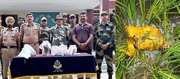 GREAT FEAT FOR BSF: RECOVERS PISTOLS AND HEROIN ALONG PUNJAB BORDER