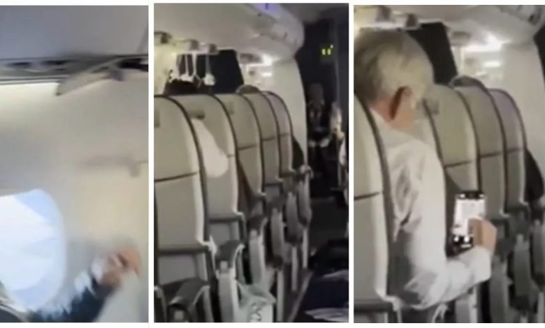 ਜਹਾਜ਼ ਦੇ ਕੈਬਿਨ 'ਚ ਹਰ ਪਾਸੇ ਖੂਨ ਹੀ ਖੂਨ