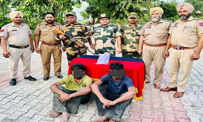 ਥਾਣਾ ਖਾਲੜਾ ਦੀ ਪੁਲਿਸ ਨੇ ਦੋ ਨੌਜਵਾਨਾਂ ਨੂੰ ਮੋਬਾਈਲ ਤੇ ਪਿਸਟਲ ਸਮੇਤ ਕੀਤਾ ਕਾਬੂ