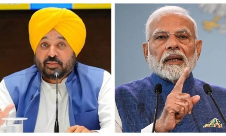 CM ਮਾਨ ਨੇ PM ਮੋਦੀ ਨੂੰ ਲਿਖੀ ਚਿੱਠੀ, ਫਸਲਾਂ ਦੀ ਮੁਆਵਜ਼ਾ ਰਾਸ਼ੀ ਮੰਗੀ 50,000 ਰੁਪਏ ਪ੍ਰਤੀ ਏਕੜ