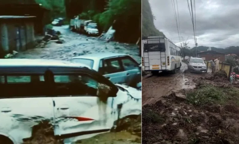 ਬੱਦਲ ਫਟਣ ਨਾਲ ਖਲਤੂ ਨਾਲੇ 'ਚ ਆਇਆ ਹੜ੍ਹ, ਮਲਬੇ 'ਚ ਦੱਬੇ ਵਾਹਨ, ਸ਼ਿਮਲਾ ਸ਼ਹਿਰ 'ਚ ਮਚੀ ਤਬਾਹੀ