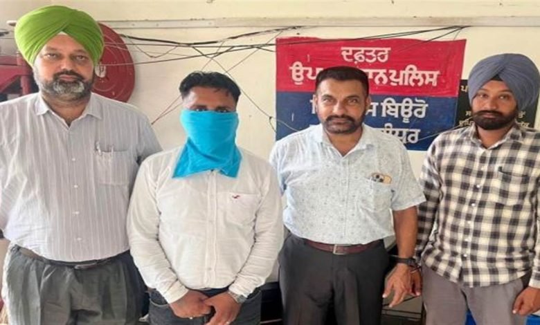 ਸ਼ਾਹਕੋਟ ਦਾ ਕਾਨੂੰਗੋ ਦੋ ਹਜ਼ਾਰ ਰੁਪਏ ਰਿਸ਼ਵਤ ਲੈਣ ਦੇ ਦੋਸ਼ ਹੇਠ ਗ੍ਰਿਫ਼ਤਾਰ