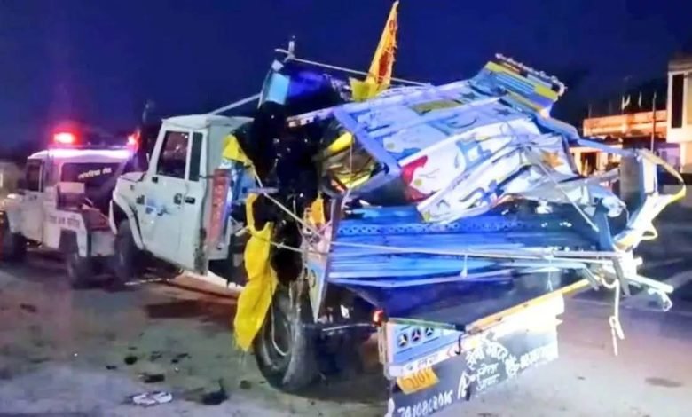 ਸ਼ਰਧਾਲੂਆਂ ਨਾਲ ਵਾਪਰਿਆ ਵੱਡਾ ਹਾਦਸਾ ਸ਼ਰਧਾਲੂਆਂ ਨਾਲ ਵਾਪਰਿਆ ਵੱਡਾ ਹਾਦਸਾ