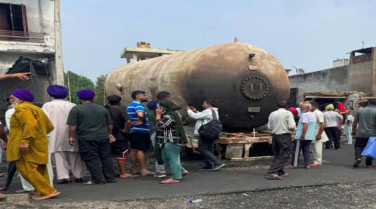 ਗੈਸ ਟੈਂਕਰ ਧਮਾਕਾ: ਨੈਸ਼ਨਲ ਹਾਈਵੇਅ ’ਤੇ ਨਾਜਾਇਜ਼ ਕੱਟ ਬਣਿਆ ਤਬਾਹੀ ਦਾ ਕਾਰਨ, ਤਿੰਨ ਦੀ ਮੌਤ, 18 ਗੰਭੀਰ