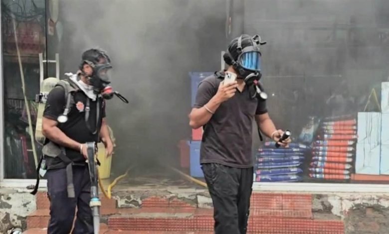 ਮੋਰ ਸੁਪਰ ਮਾਰਕੀਟ ’ਚ ਲੱਗੀ ਭਿਆਨਕ ਅੱਗ ਜਾਨੀ ਨੁਕਸਾਨ ਤੋਂ ਬਚਾਅ