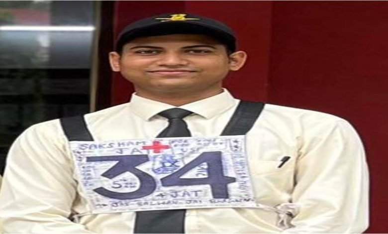 ਵੈਟਰਨਰੀ ਯੂਨੀਵਰਸਿਟੀ ਦੇ ਐਨਸੀਸੀ ਕੈਡੇਟ ਦੀ ਭਾਰਤੀ ਫੌਜ ਲਈ ਹੋਈ ਚੋਣ