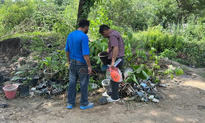 ਨਰਸਰੀਆਂ ਤੇ ਉਸਾਰੀ ਅਧੀਨ ਇਮਾਰਤਾ 'ਤੇ ਡਰਾਈ ਡੇ ਮਨਾਇਆ ਗਿਆ