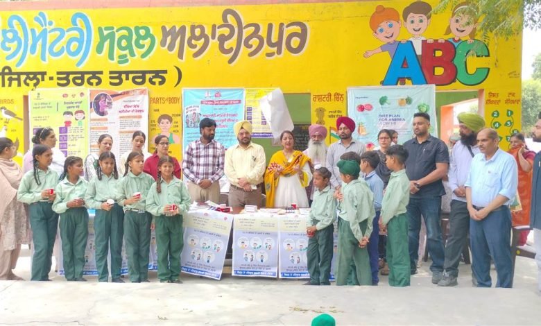 ਸਰਕਾਰੀ ਤੇ ਨਿੱਜੀ ਸਕੂਲਾਂ ’ਚ ਵਿਦਿਆਰਥੀਆਂ ਨੂੰ ਖੁਆਈਆਂ ਅਲਬੈਂਡਾਜ਼ੋਲ ਦੀਆਂ ਗੋਲ਼ੀਆਂ