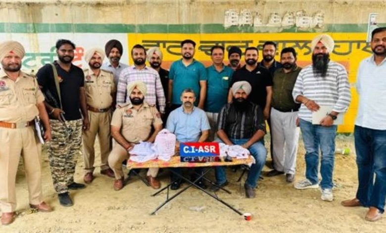 ਛੇ ਪਿਸਤੌਲਾਂ, ਇਕ ਕਿੱਲੋ ਹੈਰੋਇਨ ਤੇ ਛੇ ਲੱਖ ਡਰੱਗ ਮਨੀ ਸਣੇ ਪੰਜ ਮੁਲਜ਼ਮ ਗ੍ਰਿਫ਼ਤਾਰ