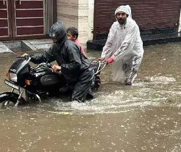 ਭਾਰੀ ਮੀਂਹ ਨੇ ਕਪੂਰਥਲਾ 'ਚ ਮਚਾਈ ਤੜਥੱਲੀ