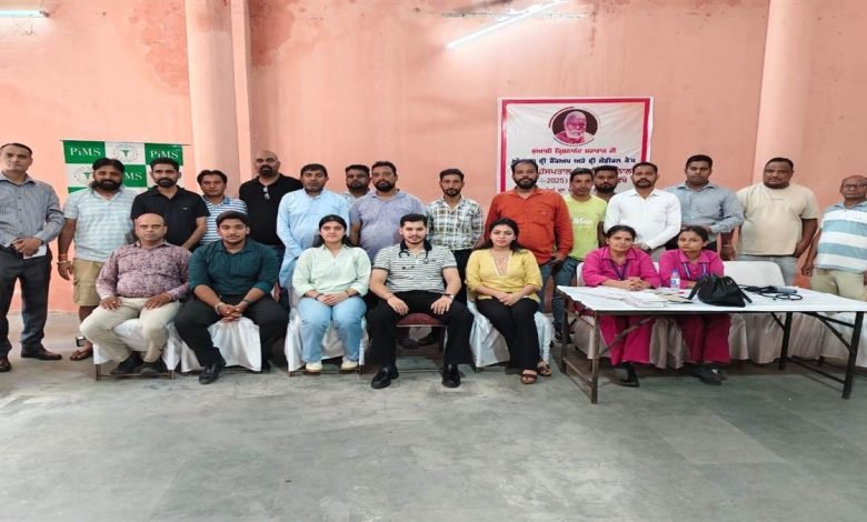 ਮੈਡੀਕਲ ਕੈਂਪ ਦਾ 100 ਤੋਂ ਵੱਧ ਲੋਕਾਂ ਨੇ ਲਿਆ ਲਾਹਾ