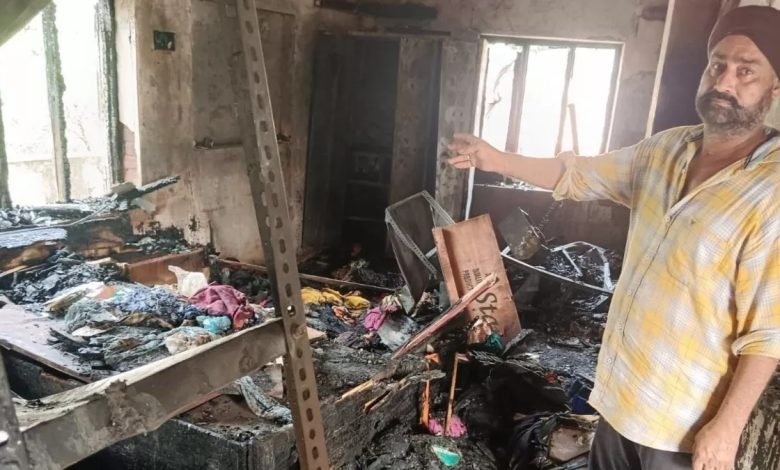 ਰਈਆ 'ਚ ਸ਼ਾਰਟ ਸਰਕਟ ਕਾਰਨ ਲੱਗੀ ਭਿਆਨਕ ਅੱਗ, 20 ਲੱਖ ਤੋਂ ਜ਼ਿਆਦਾ ਦਾ ਸਾਮਾਨ ਸੜ ਕੇ ਸੁਆਹ