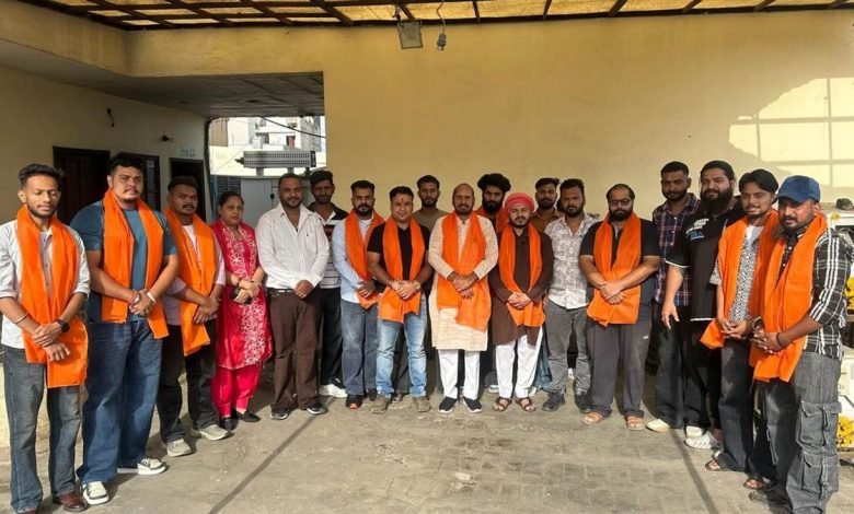 ਸ਼ਿਵ ਸੈਨਾ ਸ਼ੇਰੇ ਹਿੰਦ ਦੇ ਅਹੁਦੇਦਾਰਾਂ ਦੀਆਂ ਨਿਯੁਕਤੀਆਂ