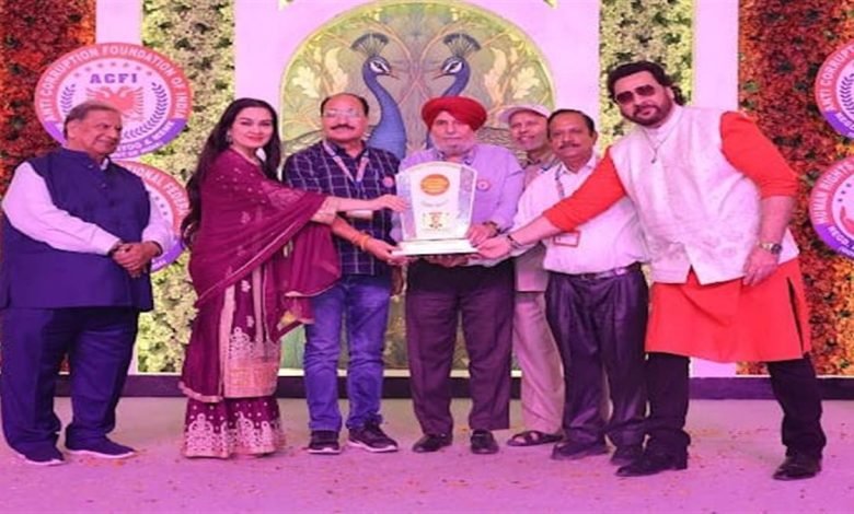 ਰਾਸ਼ਟਰੀ ਸਮਾਗਮ ਦੌਰਾਨ ਨਰਿੰਦਰ ਅਰੋੜਾ ਜ਼ੀਰਾ ਸਨਮਾਨਿਤ