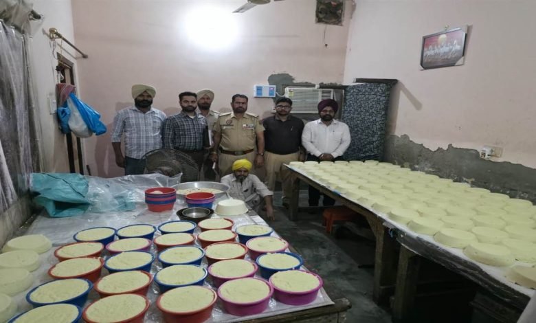 ਖੁਰਾਕ ਵਿਭਾਗ ਦੀ ਪਿੰਡ ਟਪਿਆਲਾ 'ਚ ਵੱਡੀ ਕਾਰਵਾਈ, 1 ਕੁਇੰਟਲ 65 ਕਿਲੋ ਨਕਲੀ ਖੋਆ ਜ਼ਬਤ