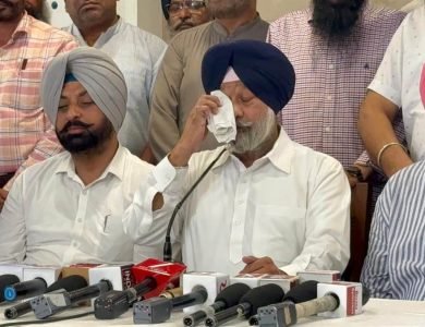 ਚੀਮਾ ਨੇ ਹੰਝੂ ਵਹਾਉਂਦਿਆਂ ਅਕਾਲੀ ਦਲ ਨੂੰ ਕਿਹਾ ਅਲਵਿਦਾ