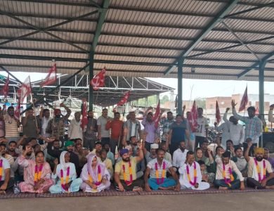 ਰੇੜ੍ਹੀ,ਫ਼ੜੀ ਵਾਲਿਆਂ ਨੂੰ ਹੱਕ ਦਿਵਾਉਣ ਲਈ ਸੀਪੀਆਈ ਦੀ ਅਗਵਾਈ 'ਚ ਅਣਮਿੱਥੇ ਸਮੇਂ ਲਈ ਭੁੱਖ ਹੜਤਾਲ 