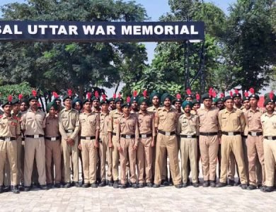 वाइब्रेंट विलेज प्रोग्राम-II के तहत 187 एनसीसी कैडेटों ने असल उत्तर युद्ध स्मारक का दौरा किया