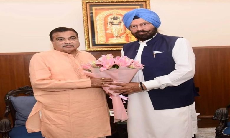 ਕੇਂਦਰੀ ਮੰਤਰੀ ਨਿਤਿਨ ਗਡਕਰੀ ਨਾਲ ਰਾਣਾ ਸੋਢੀ ਦੀ ਮੁਲਾਕਾਤ