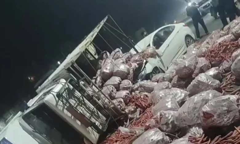 ਛੋਟੇ ਹਾਥੀ ਤੇ ਕਾਰਾਂ ਵਿਚਕਾਰ ਟੱਕਰ, ਕਈ ਜ਼ਖ਼ਮੀਂ