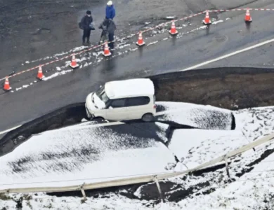 ਜਾਪਾਨ 'ਚ ਜ਼ੋਰਦਾਰ ਭੂਚਾਲ ਕਾਰਨ 33 ਲੋਕ ਜ਼ਖਮੀ